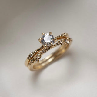 White Wisp Diamond Band