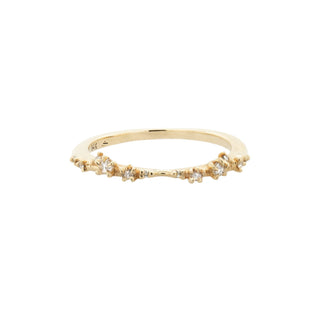 White Wisp Diamond Band