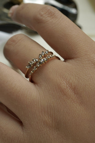 Cyndra Ring Salt & Pepper
