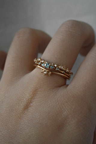 White Wisp Diamond Band
