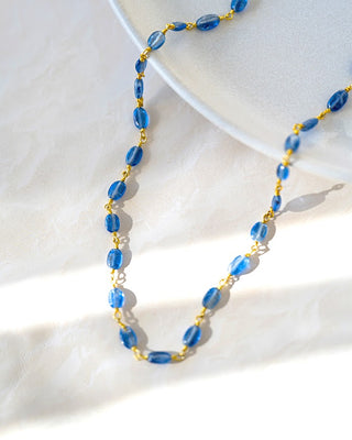 Kyanite Rosary Necklace