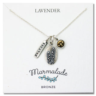 Lavender Charm Necklace