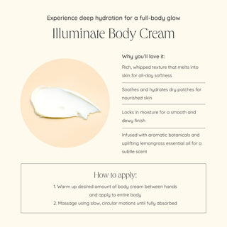 Frankincense and Geranium Illuminate Body Cream