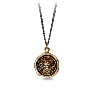 NEW- Live Every Moment Bronze Talisman Necklace - SPECIAL ORDER
