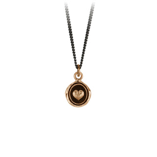 Loving Appreciation Bronze Talisman Necklace