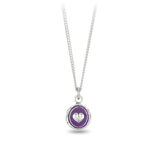 Loving Appreciation Mystic Violet Talisman Necklace
