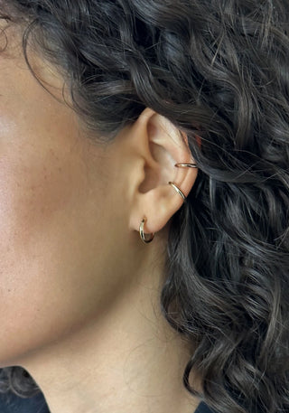 Luna Gold Hoops - Special Order