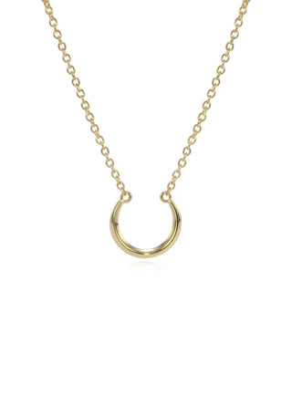 Luna Crescent Pendant - Special Order