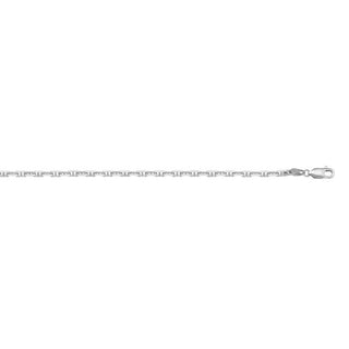 White Gold Anchor Chain