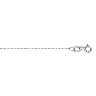 White Gold Box Chain