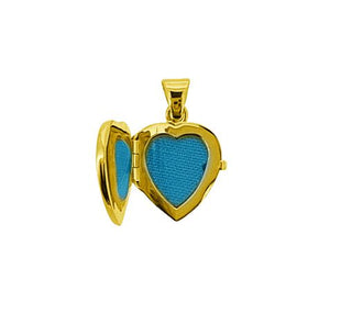 Yellow Gold Heart Locket