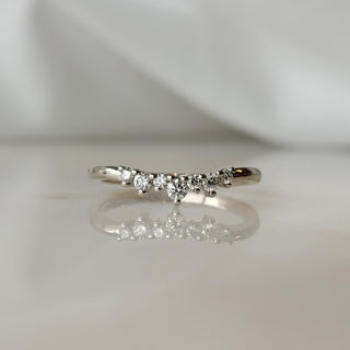 Curved Diamond Band