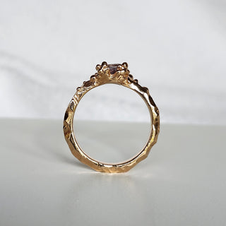 Mermaid Treasure Purple Sapphire Ring