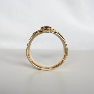 Rising Star Sapphire & Diamond Ring