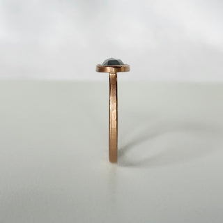 Australian Sapphire Rose Gold Ring