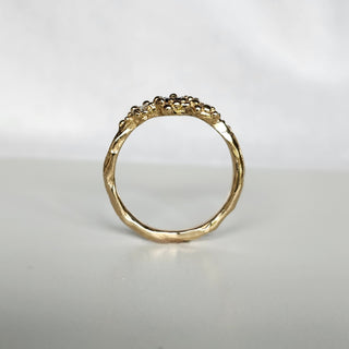 Mermaid Trinity Treasure Blue Sapphire Ring