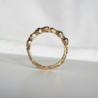 Barnacle Salt & Pepper Diamond Ring