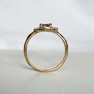 Aurora Lavender Sapphire Ring