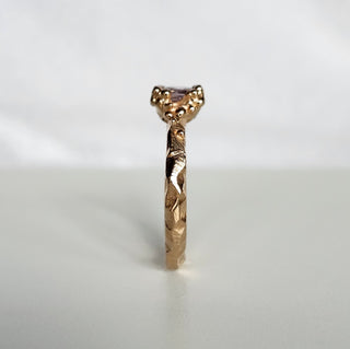 Mermaid Treasure Purple Sapphire Ring