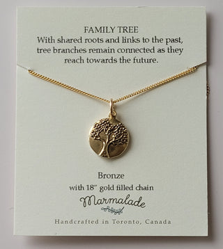 Large Family Tree Necklace