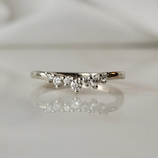 Curved Diamond Band