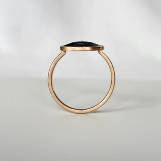 Australian Sapphire Rose Gold Ring
