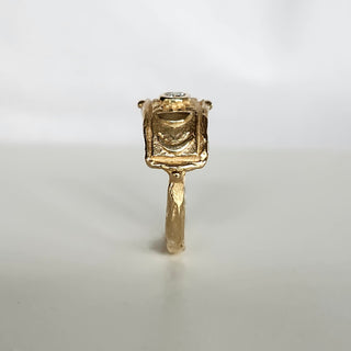 Moon Goddess Diamond Ring