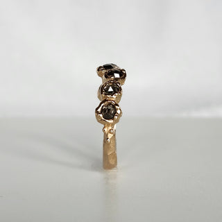 Barnacle Salt & Pepper Diamond Ring