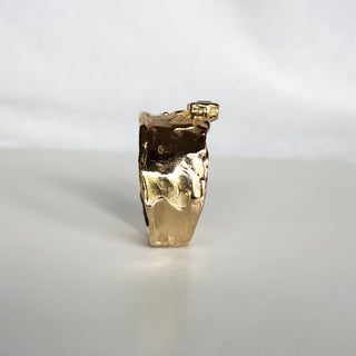 Rising Star Sapphire & Diamond Ring