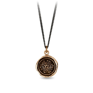 NEW- Safe and Sound Bronze Talisman Necklace - SPECIAL ORDER