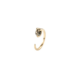 Shadow Nectar Salt & Pepper Diamond Earring