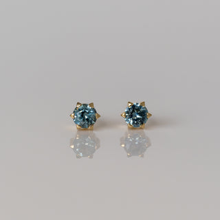 Starburst Sapphire Studs
