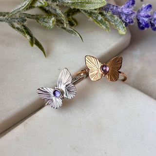 14K Gold-Filled Butterfly Ring