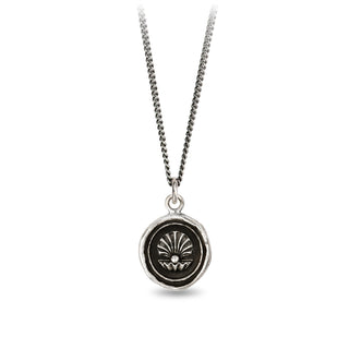 The World is Your Oyster Sterling Silver Talisman Necklace
