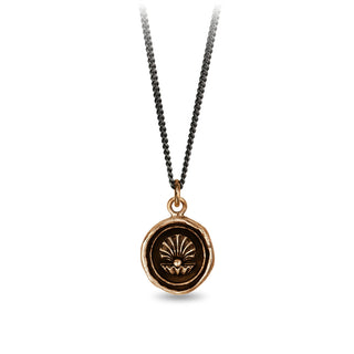 NEW- The World is Your Oyster Bronze Talisman Necklace - SPECIAL ORDER