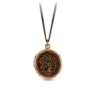 Tree of Life Bronze Talisman Necklace