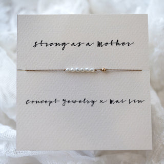 "Strong As A Mother"  Bracelet