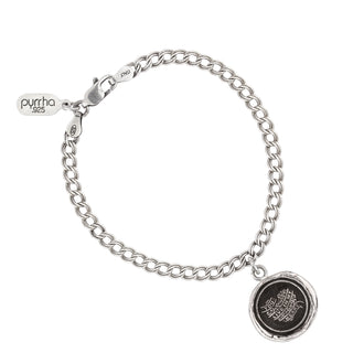 You Live in My Heart Talisman Chain Bracelet