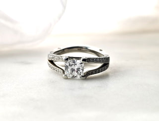 Classic Concept Split Shank Diamond Ring