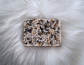 White Stone Soap Dish