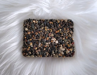 Black Stone Soap Dish