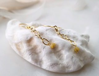 Rough Diamond Babble Drop Earrings