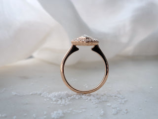 Rose Cut Marquise Diamond Ring