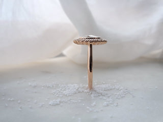 Rose Cut Marquise Diamond Ring
