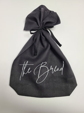 Bread Bag - Charcoal Linen
