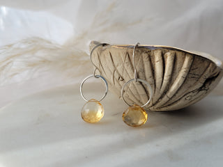 Citrine Drop Earrings