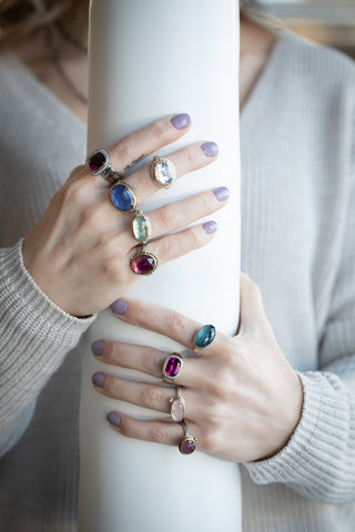 Juicy Gem Concept Rubellite Ring