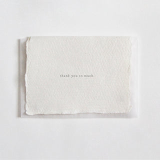 Thank You So Much - Card