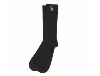 Everyday Alpaca Socks - Black - L-XL