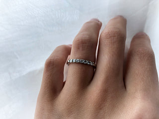 Rose Cut Diamond Band